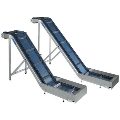 Waste conveyor - KF series - Gerhard Busch EBB - belt / hinged belt / straight