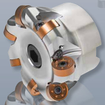 Indexable insert milling cutter - ACU-Jet Premium - LMT Tools - roughing / copying / for molds