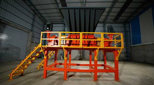 Primary shredder - SR-100 - FORNNAX TECHNOLOGY PVT LTD - two shaft / for food waste
