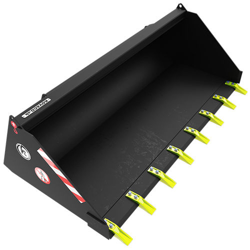 Standard bucket - 85 Series - KOVACO, spol. s r.o. - for skid steer loaders / for tractors / for agricultural machinery