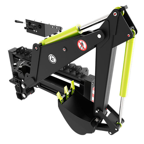 Skid steer loader backhoe - MZ Series - KOVACO, spol. s r.o. - hydraulic