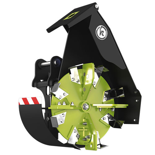 Hydraulic ditch cleaner - DC 080 - KOVACO, spol. s r.o. - 8 blades / for tractors / for backhoe loaders
