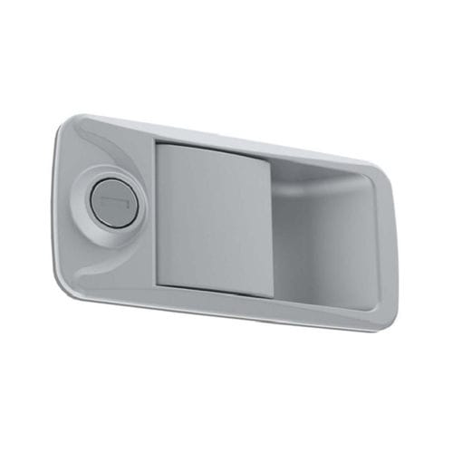 Recessed handle 0307100 TriMark door / diecast zinc / rectangular
