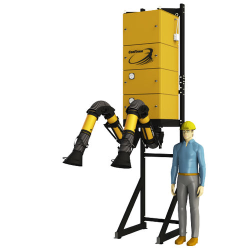 安装在墙上的排烟装置