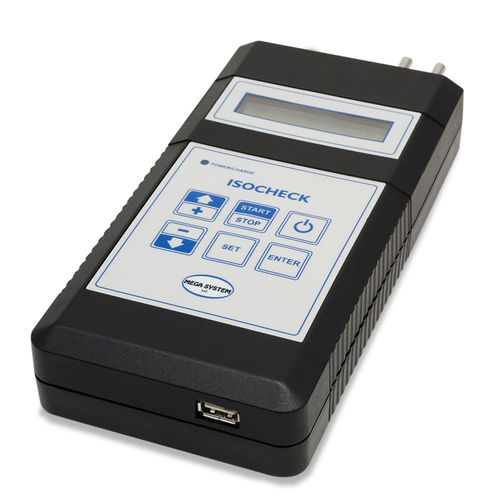 Pressure measuring instrument - ISOCHECK SRB - mega system srl - flow / speed / thermocouple