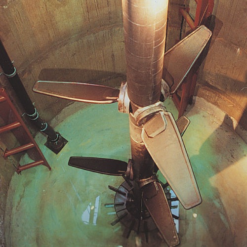 Turbine mixer - ROBIN® - Milton Roy - vertical / bottom-entry / continuous