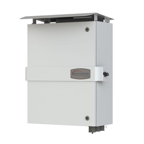 Wall-mount enclosure - p075 QESCTA - SIAP+MICROS - rectangular / steel / stainless steel