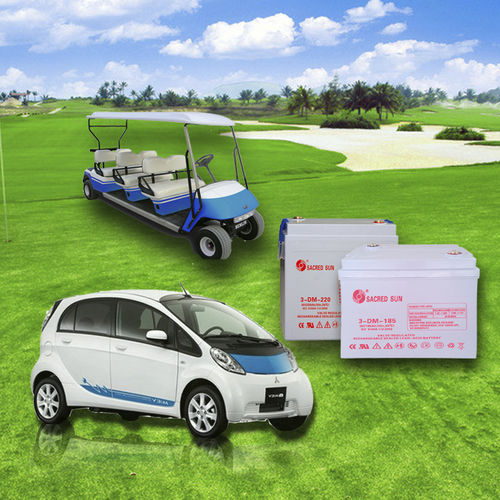 AGM battery - DM Series - Shandong Sacred Sun Power Technology - 12 V / for electric vehicles / deep cycle