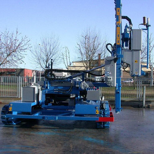 Hydraulic pile-driving hammer - FEX 1000 - Orteco - cylindrical