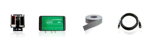 Warehouse safety system - LSA - Claitec - for forklift trucks / for low-speed zones