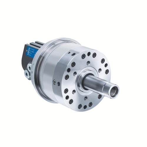 Hydraulic turning cylinder - OVS - RÖHM GmbH - closed-center hydraulic