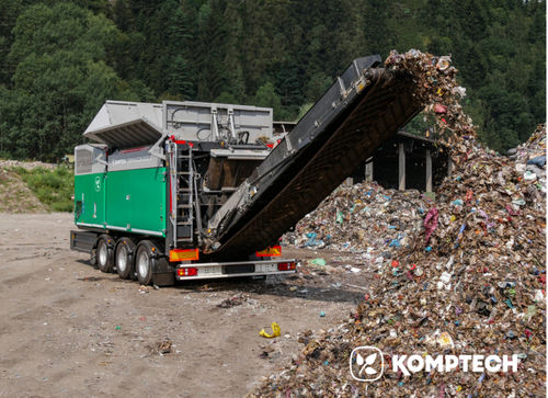 Primary shredder - TERMINATOR series - HANTSCH SAS - single shaft / for waste / rugged