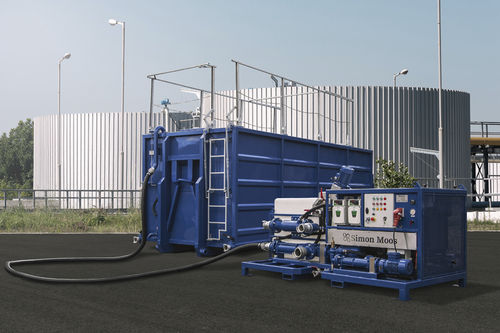 Sludge dehydration unit - SIMON MOOS A/S