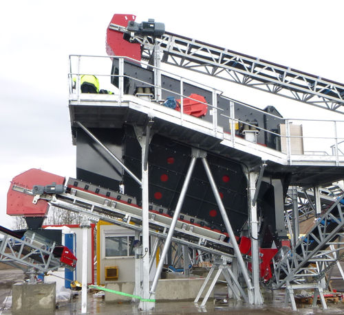 Industry screener - CKHP series - THYSSENKRUPP INDUSTRIAL SOLUTIONS (FRANCE) - stationary / for bulk materials