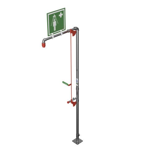 Floor-standing safety shower - EXP-20G - Hughes Safety Showers - indoor / for hazardous environments / unheated