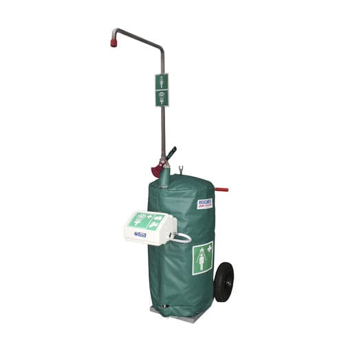 Mobile safety shower - STD-J-40K/45G - Hughes Safety Showers - indoor / outdoor / for hazardous environments