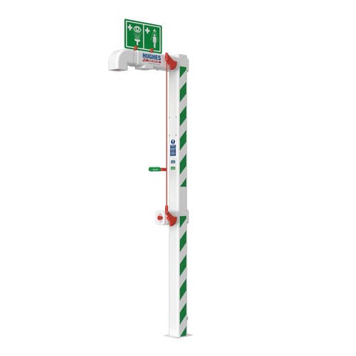 Floor-standing safety shower - EXP-EJ-5GS/10G - Hughes Safety Showers - for hazardous environments / indoor / outdoor