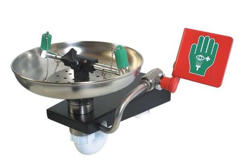 Wall-mounted eyewash station - STD-85G - Hughes Safety Showers - for hazardous environments / indoor