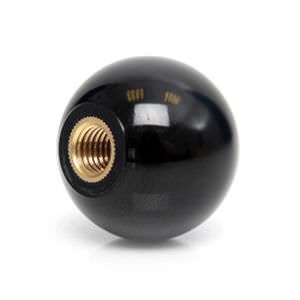 Threaded knob - 17 PK series - Rencol - ball / plastic / brass