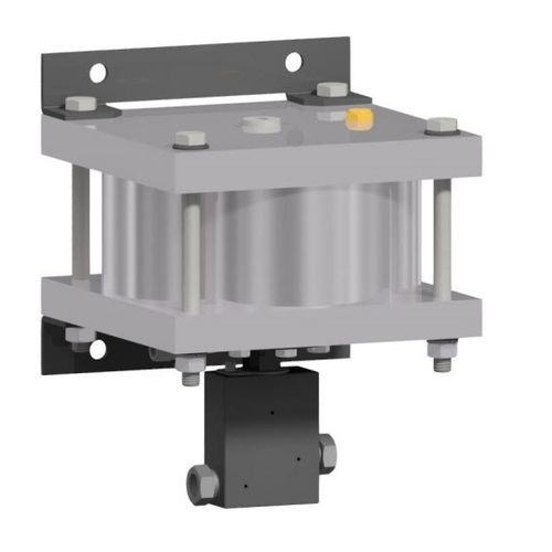 Ball valve - 15V12M071-H2-8MNC  - Maximator GmbH - pneumatically-operated / ANSI / for hydrogen