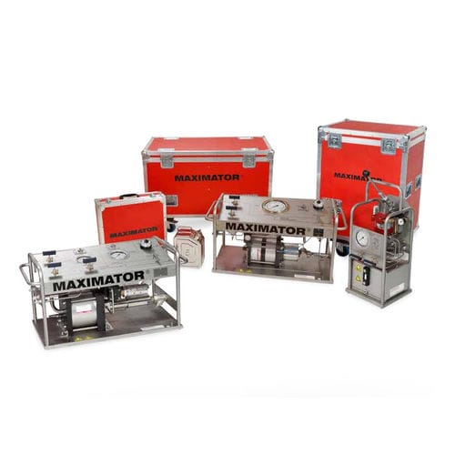 Piston pump - Maximator GmbH - water / oil / air-driven