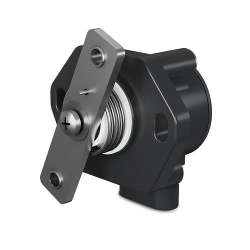Electronic control lever - MO 378S series - Makersan - industrial / Hall effect / fully redundant