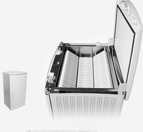 Floor-standing enclosure - Duelco - rectangular / corrosion-resistant / EMC