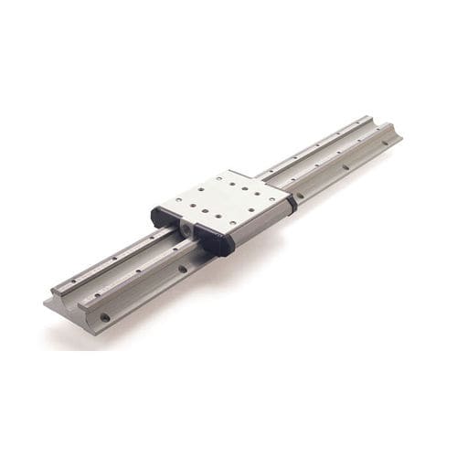 Skate wheel linear guide LoPro® compact / wide / stainless steel