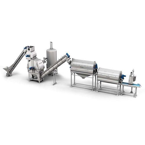 Potato peeling line - Odyssey series - Tomra - for vegetables / for fruit / carrot
