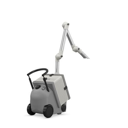 Mobile fume extractor - JUMBO MED - ULT - laser / with extraction arm