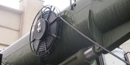 Hose reel - Cavotec - cable / spring rewind / for cranes