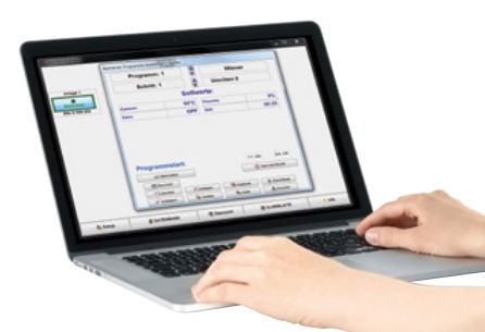 Process control system - Profi1000 - bastra - surface / digital / industrial