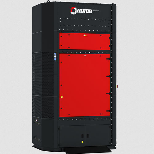 Centralized fume extraction system with jet pulse cleaning - ALVER - Bomaksan Industrial Air Filtration Systems - floor-standing / welding / cartridge