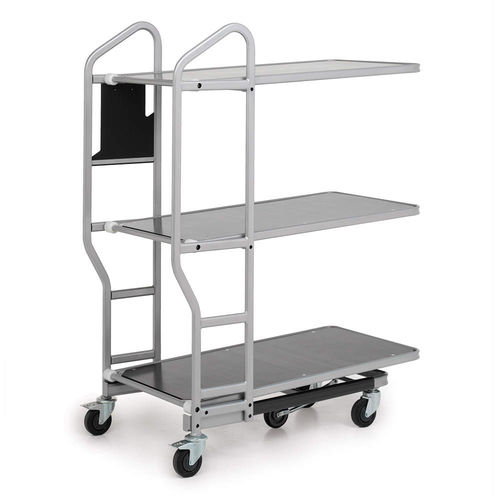 Transport cart - TW-N - Wanzl Metallwarenfabrik GmbH - metal / shelf / multipurpose