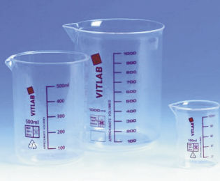 Graduated beaker - V61 Series - Normax - Fábrica de Vidro Científico