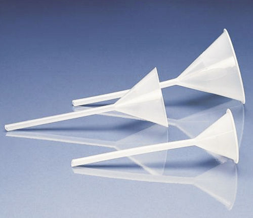 Polypropylene funnel - K, V Series - Normax - Fábrica de Vidro Científico