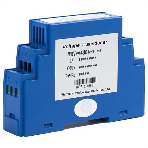 DIN rail power transducer - WBV334U01-S - Mianyang Weibo Electronic Co., Ltd