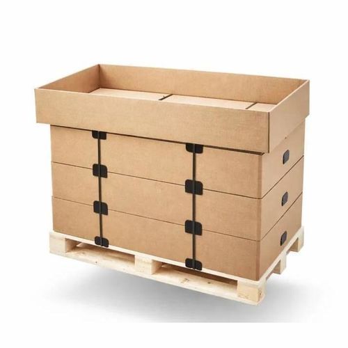 Space saving pallet collar - Eredi Caimi S.r.l. - foldable