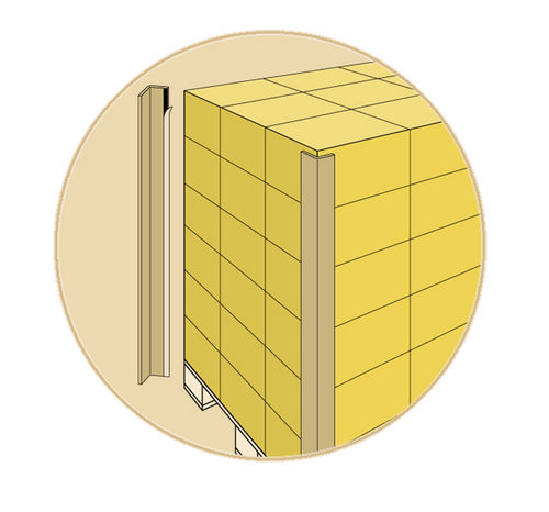 Adhesive protection corner - Eredi Caimi S.r.l. - cardboard
