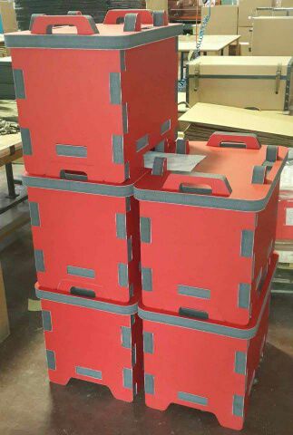 Plastic crate - Eredi Caimi S.r.l. - transport / isothermal