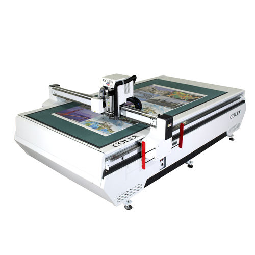 Knife cutting machine - Sharpcut SX1732 - Colex - for aluminum / for PVC / for acrylics