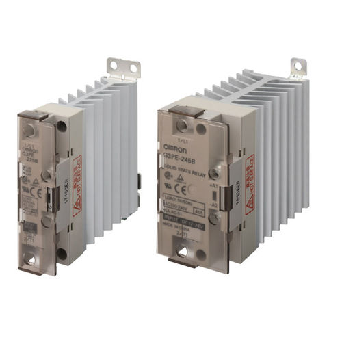 AC solid state relay - G3PE series  - OMRON - compact / slim / single-phase