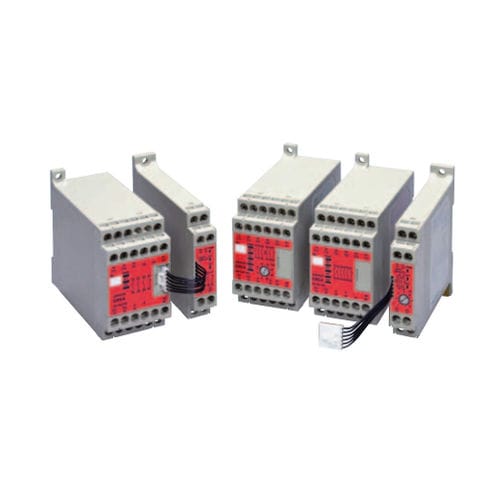 Safety relay G9SA series OMRON emergency stop / DIN rail / compact