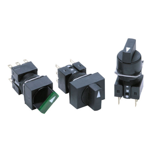 Selector knob switch - A165 series - OMRON - SPDT / standard / oil-resistant