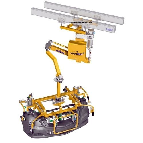 Pneumatic manipulator - VIGO-MAT - Strödter Handhabungstechnik GmbH - with suction cup / industrial / with swingarm