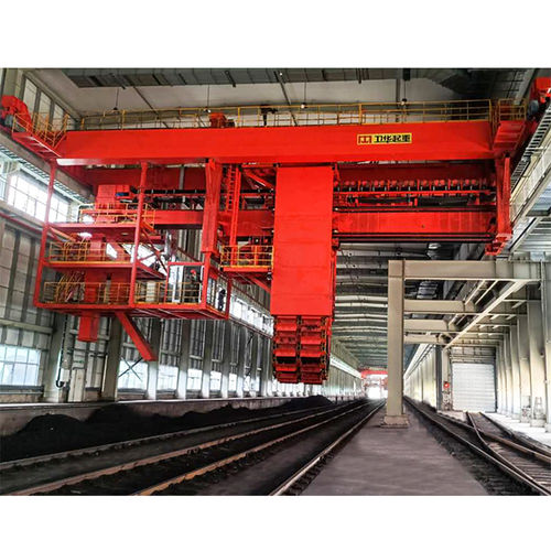 Double-girder overhead crane - Henan Weihua Heavy Machinery Co., Ltd - heavy-duty / bucket unloader