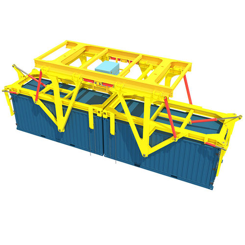 Hydraulic controlled tipping lifting device - Henan Weihua Heavy Machinery Co., Ltd - for containers / for industrial use