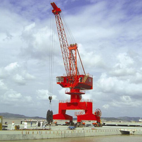 Fixed crane - Henan Weihua Heavy Machinery Co., Ltd - shipbuilding / harbor / loading