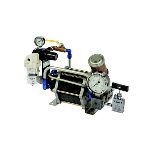 Electrically-powered hydraulic power unit -  S-486-JN series  - HIP - gas / valves / stationary