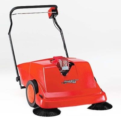 Walk-behind sweeper - TANDEM KS 900 SERIES - Stolzenberg - electric / gasoline / indoor